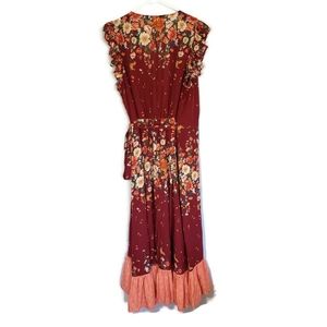 Farm Rio x Anthropologie  Tesorina Wrap Maxi Dress 2X